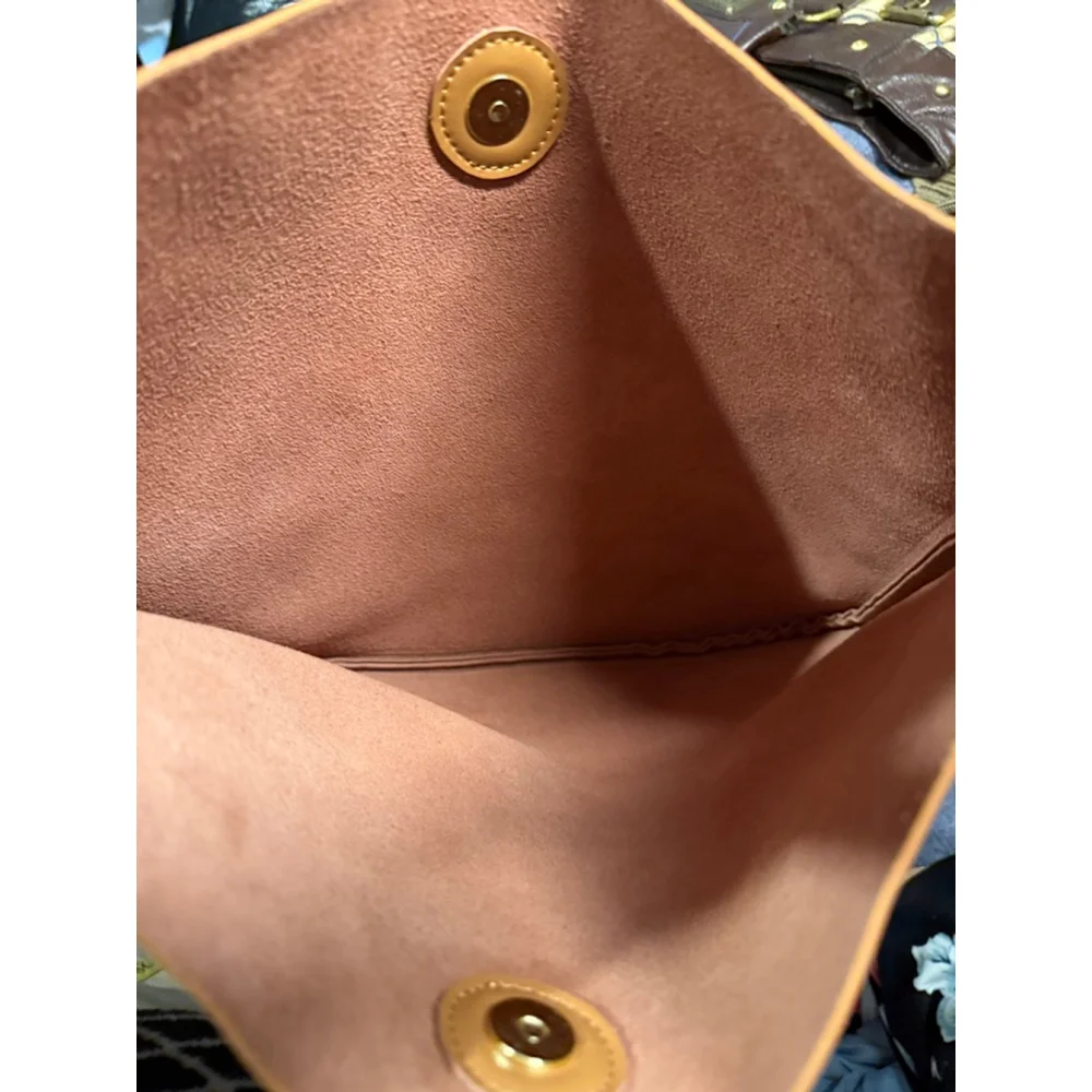 Unbranded Hobo Bag Tan Leather-Like Adjustable Strap New Condition